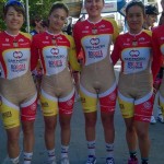 Colombian women’s cycling team’s new kit draws flak for their outrageous uniform