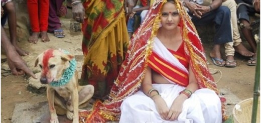 woman married dog