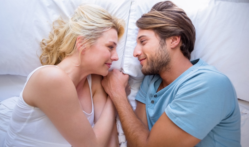 couple in bed