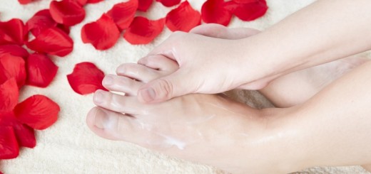 woman moisturizing feet_New_Love_Times