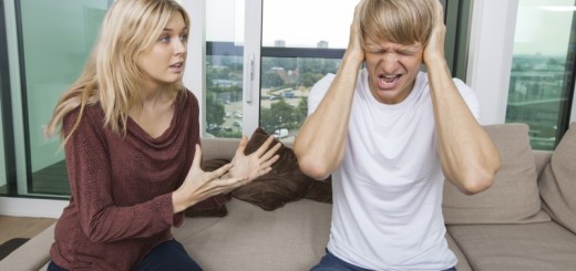 woman nagging husband
