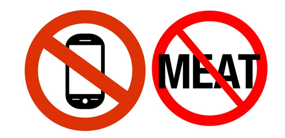 Mobile phones and non-vegetarian