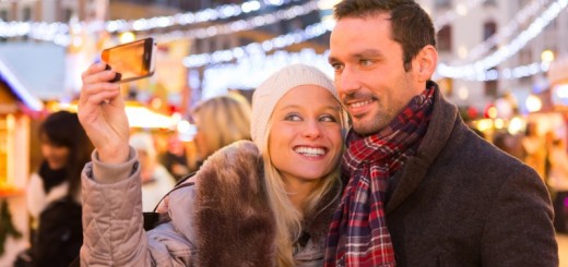 couple during christmas