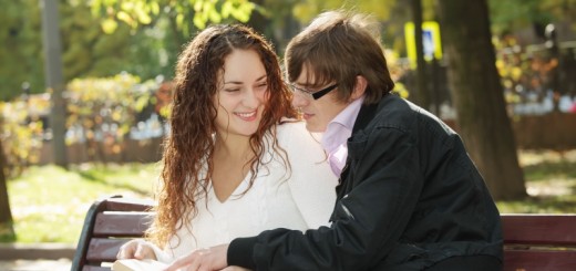 couple reading on a bench_New_Love_Times