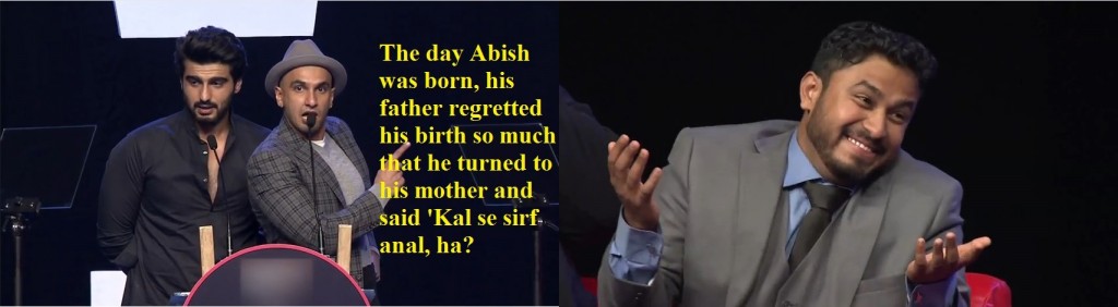 aib roast abish joke