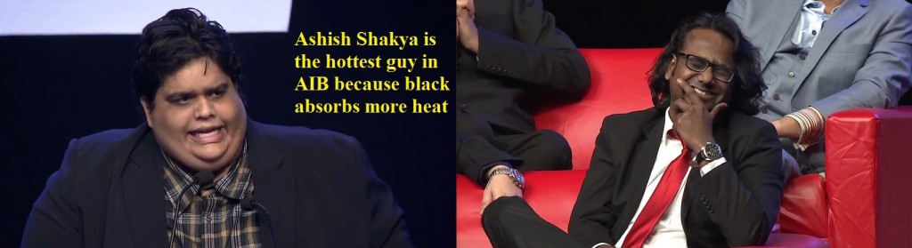 aib roast ashish black jokes