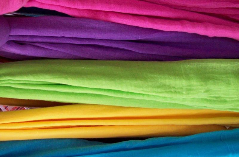 colorful scarves