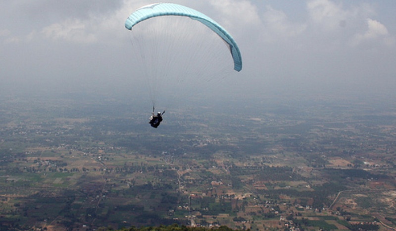 paragliding in yelagiri