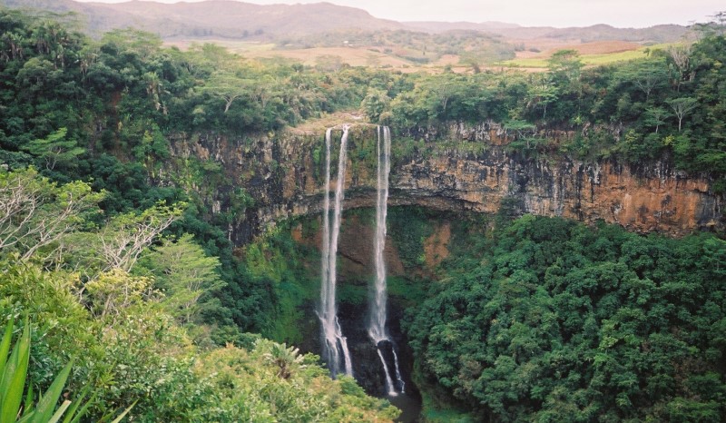 chamarel falls