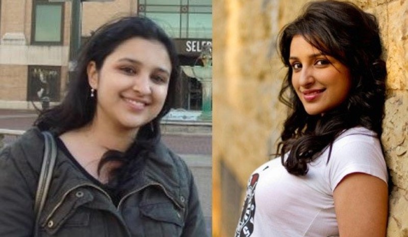 parineeti chopra before and after weight loss