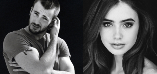 chris evans and lily collins