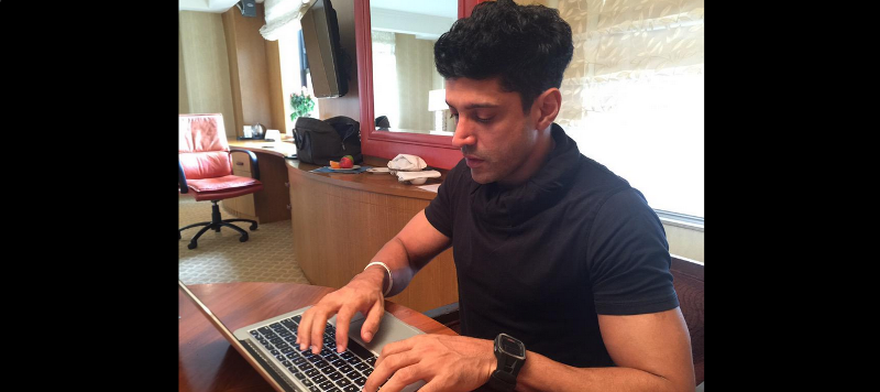 farhan akhtar answering questions about gender equality on twitter