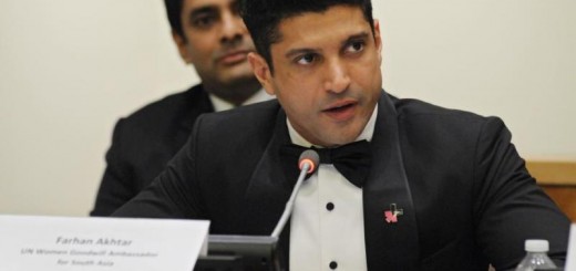 farhan akhtar at the 59th commission on the status of women conference