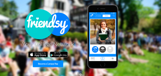 friendsy app home page