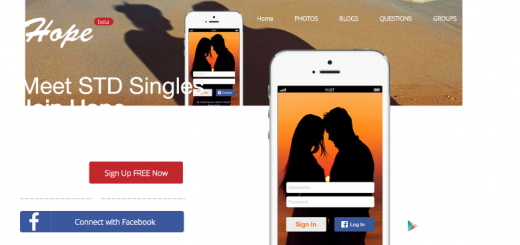 hope dating app home page