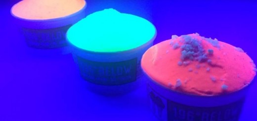 neon nitro ice cream by 196 below, melbourne, australia