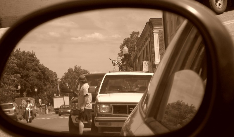 rear view mirror