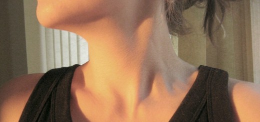 woman's neck