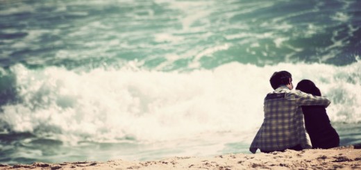 couple on a beach