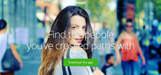 happn dating app home page