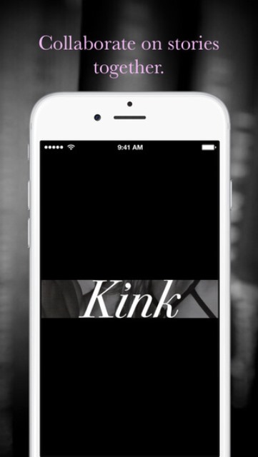 kink app home page