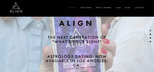 align dating app home page