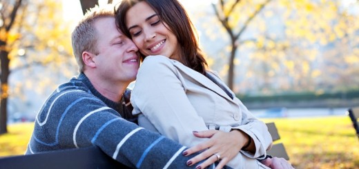 couple sitting on a bench