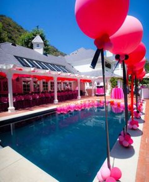 Pool party bridal shower