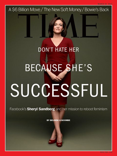 sheryl sandberg featured on the cover of time magazine