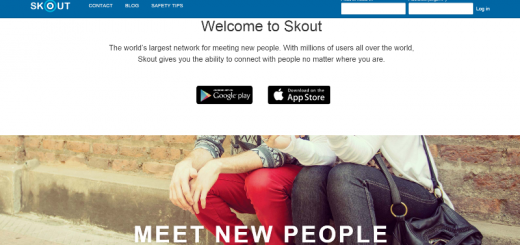 skout app home page