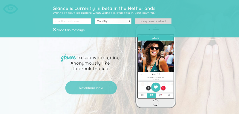 glance festival dating app