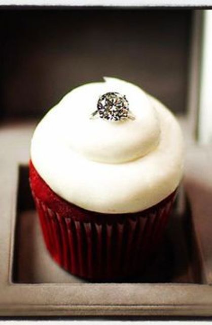proposal cupcake