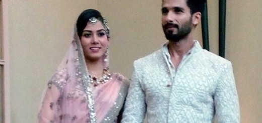 Shahid and Mira Kapoor after wedding