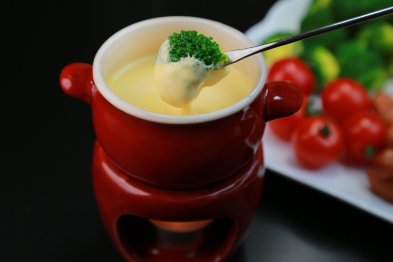 Veg Swiss fondue