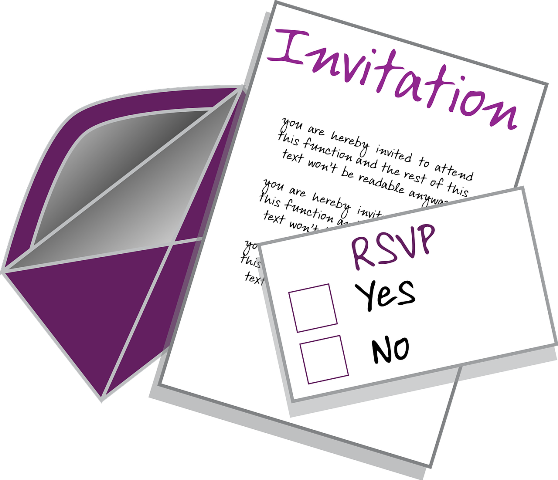 invitation rsvp