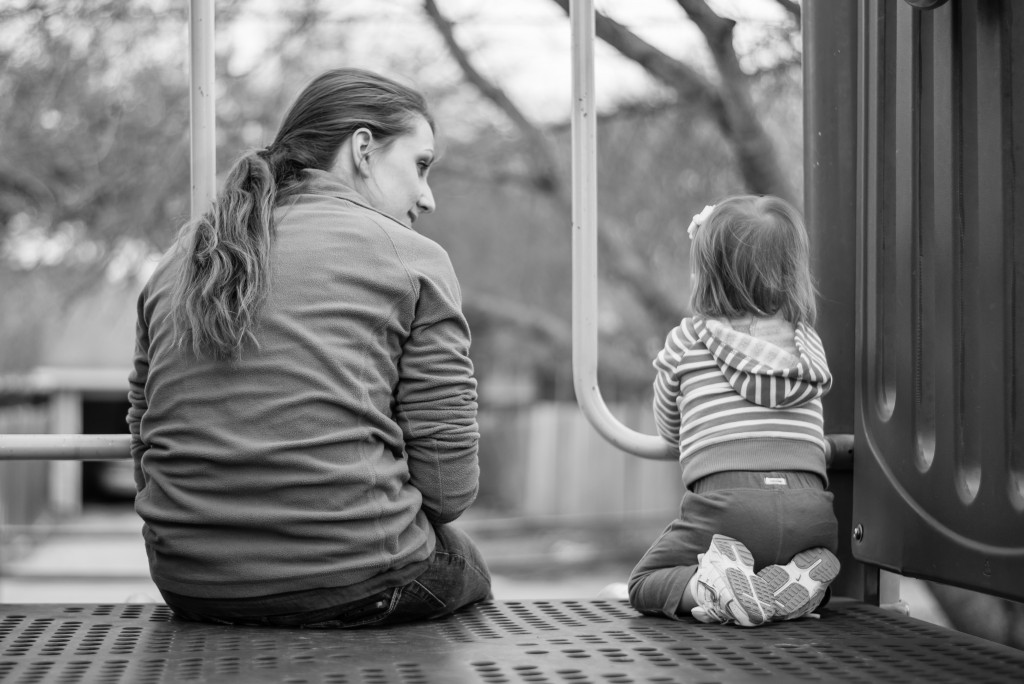 mother and daughter