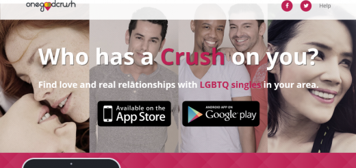 onegoodcrush dating app home page