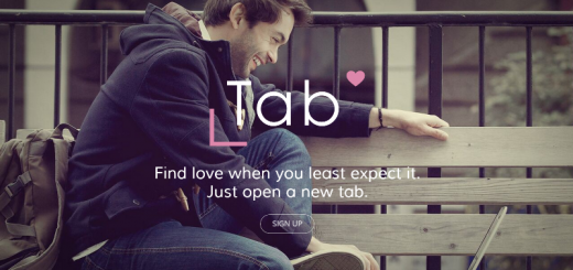 tab dating browser extension home page