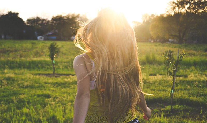 woman outdoors