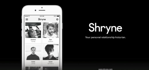 shryne app home page