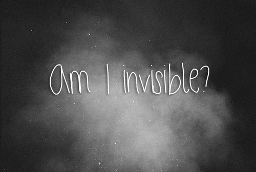 am i invisible