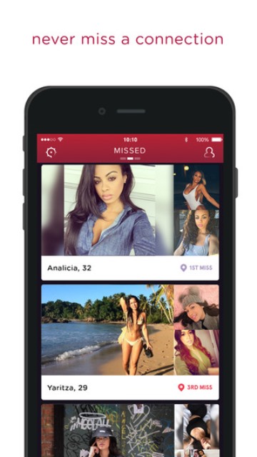 cheekd dating app page showing profiles of women