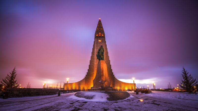 hallgrimskirkja, reykjavik, iceland