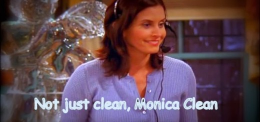 not just clean, monica clean