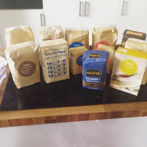 the 12 bags of flour that richard sent to paige