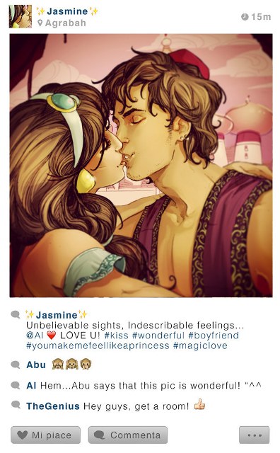 Aladddin and Jasmine
