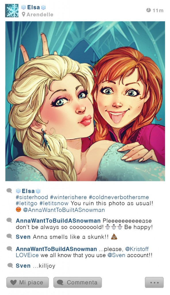 Elsa and Anna