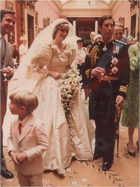 Lady Diana Spencer and Prince Charles 