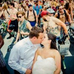 3000 Nude Cyclists Photobomb This Couple’s Pre-wedding Photos!