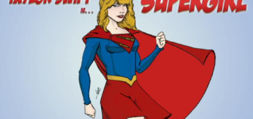 taylor swift as supergirl - Copy